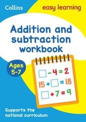 Addition and Subtraction Workbook Ages 5-7: Ideal for Home Learning cena un informācija | Grāmatas pusaudžiem un jauniešiem | 220.lv