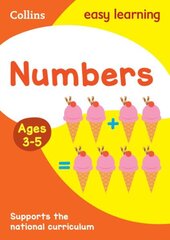 Numbers Ages 3-5: Ideal for Home Learning цена и информация | Книги для подростков и молодежи | 220.lv