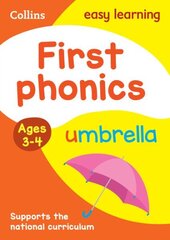 First Phonics Ages 3-4: Ideal for Home Learning цена и информация | Книги для подростков и молодежи | 220.lv