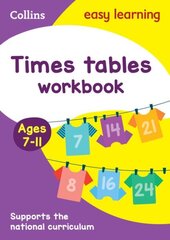 Times Tables Workbook Ages 7-11: Ideal for Home Learning cena un informācija | Grāmatas pusaudžiem un jauniešiem | 220.lv