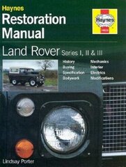 Land Rover Series I, II & III Restoration Manual New edition cena un informācija | Ceļojumu apraksti, ceļveži | 220.lv