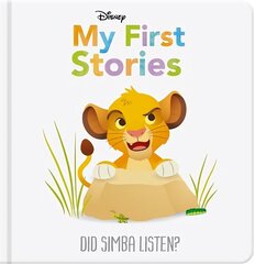 Disney My First Stories: Did Simba Listen? cena un informācija | Grāmatas mazuļiem | 220.lv