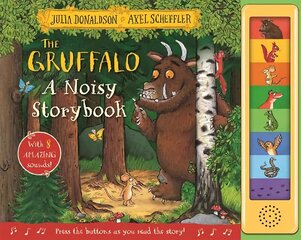 Gruffalo: A Noisy Storybook cena un informācija | Grāmatas mazuļiem | 220.lv