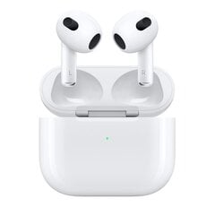 Prece ar bojājumu. Apple AirPods (3rd generation) with MagSafe Charging Case - MME73ZM/A cena un informācija | Preces ar bojājumiem | 220.lv