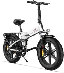 Elektriskais velosipēds Engwe Engine X 20", balts cena un informācija | Elektrovelosipēdi | 220.lv