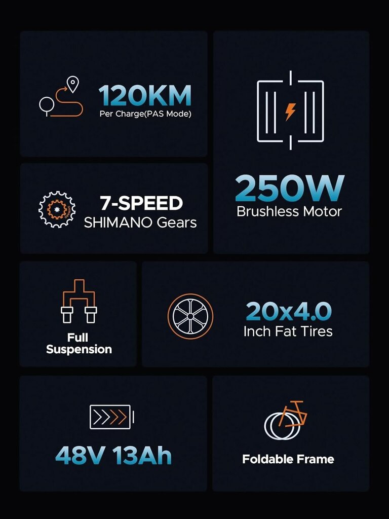 Saliekams elektriskais velosipēds pieaugušajiem Engwe Engine X, 20", melns cena un informācija | Elektrovelosipēdi | 220.lv