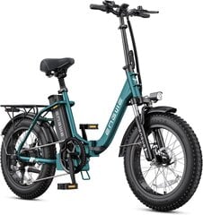 Elektriskais velosipēds Engwe L20, 20", zaļš/melns cena un informācija | Elektrovelosipēdi | 220.lv