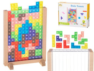 Puzles spēle tetris KidsPro cena un informācija | Attīstošās rotaļlietas | 220.lv