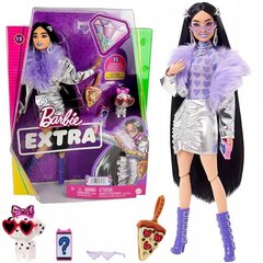 Lelle ar aksesuāriem no Extra sērijas Barbie, 30 cm, 5 d cena un informācija | Rotaļlietas meitenēm | 220.lv