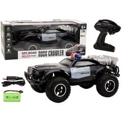 Tālvadības automašīna Off-road Remote Controlled Police Car RC 1:8 cena un informācija | Rotaļlietas zēniem | 220.lv