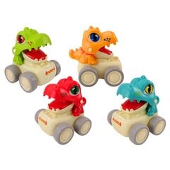 Mašīnas Lean Toys Dinosaur Riding Car cena un informācija | Rotaļlietas zīdaiņiem | 220.lv