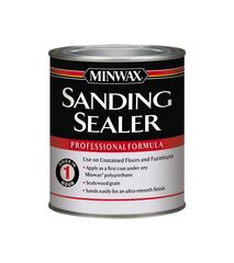 Koka hermētiķis, Minwax, Proffesional Formula Sanding Sealer, 946 ml cena un informācija | Grunts, špaktelis | 220.lv