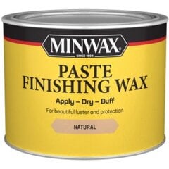 Koka vasks, Minwax, Paste Finishing Wax, 454g, Natural cena un informācija | Grunts, špaktelis | 220.lv