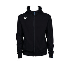 Sporta jaka unisex Arena Team Hooded Jacket Panel, melna cena un informācija | Sporta apģērbs vīriešiem | 220.lv