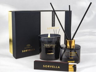 Mājas aromātu un aromātisko sveču komplekts ar sērkociņiem Premium Sorvella Perfume Istanbul, 120 ml cena un informācija | Mājas aromāti | 220.lv