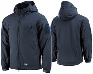 Ziemas jaka ar oderi, M-Tac, Softshell, Dark Navy Blue cena un informācija | Vīriešu virsjakas | 220.lv