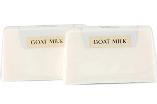 Glicerīna ziepes GOAT MILK, Greenum, 2x100 g цена и информация | Мыло | 220.lv