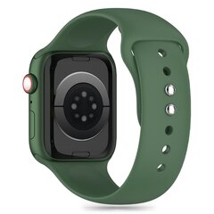 TECH-PROTECT SILIKONA APPLE WATCH 4 | 5 | 6 | 7 | 8 | 9 | SE | ULTRA 1 | 2 (42 | 44 | 45 | 49 MM) OLĪVU KRĀSĀ cena un informācija | Viedpulksteņu un viedo aproču aksesuāri | 220.lv