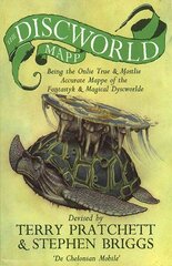 Discworld Mapp: Sir Terry Pratchetts much-loved Discworld, mapped for the very first time цена и информация | Фантастика, фэнтези | 220.lv