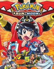 Pokémon: Sun & Moon, Vol. 5 cena un informācija | Grāmatas pusaudžiem un jauniešiem | 220.lv