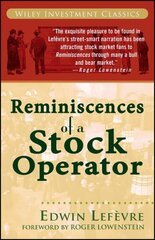 Reminiscences of a Stock Operator cena un informācija | Ekonomikas grāmatas | 220.lv