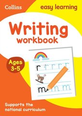 Writing Workbook Ages 3-5: Prepare for Preschool with Easy Home Learning цена и информация | Книги для подростков и молодежи | 220.lv