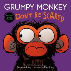 Grumpy Monkey Don't Be Scared цена и информация | Книги для подростков и молодежи | 220.lv