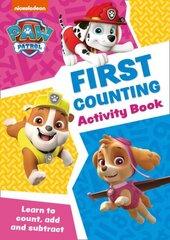 PAW Patrol First Counting Activity Book: Get Set for School! cena un informācija | Grāmatas mazuļiem | 220.lv