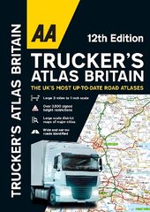 AA Trucker's Atlas Britain 12th New edition cena un informācija | Ceļojumu apraksti, ceļveži | 220.lv