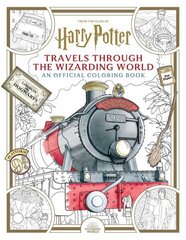 Harry Potter: Travels Through the Wizarding World: An Official Coloring Book cena un informācija | Grāmatas par veselīgu dzīvesveidu un uzturu | 220.lv