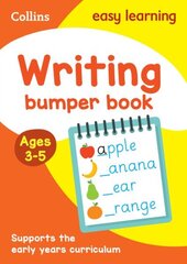 Writing Bumper Book Ages 3-5: Ideal for Home Learning цена и информация | Книги для подростков и молодежи | 220.lv