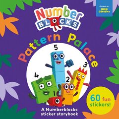 Pattern Palace: A Numberblocks Sticker Storybook cena un informācija | Grāmatas mazuļiem | 220.lv