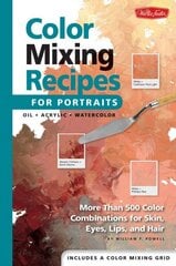 Color Mixing Recipes for Portraits cena un informācija | Mākslas grāmatas | 220.lv