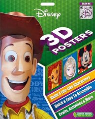 Disney: 3D Posters цена и информация | Книги для самых маленьких | 220.lv