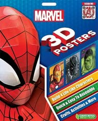 Marvel: 3D Posters cena un informācija | Grāmatas pusaudžiem un jauniešiem | 220.lv