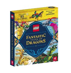 LEGO® Fantastic Tales of Dragons (with 85 LEGO bricks) цена и информация | Книги для подростков и молодежи | 220.lv