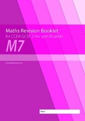 Maths Revision Booklet M7 for CCEA GCSE 2-tier Specification cena un informācija | Grāmatas pusaudžiem un jauniešiem | 220.lv