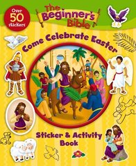 Beginner's Bible Come Celebrate Easter Sticker and Activity Book цена и информация | Книги для малышей | 220.lv