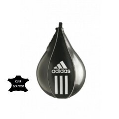 Boksa soma Adidas āda, melna цена и информация | Боевые искусства | 220.lv