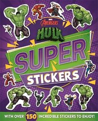 Marvel Avengers Hulk: Super Stickers cena un informācija | Grāmatas mazuļiem | 220.lv