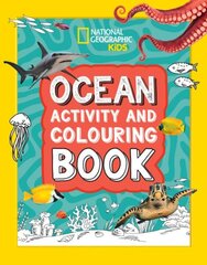 Ocean Activity and Colouring Book cena un informācija | Grāmatas pusaudžiem un jauniešiem | 220.lv