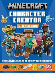 Minecraft Character Creator Sticker Book цена и информация | Книги для подростков и молодежи | 220.lv