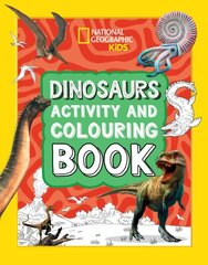 Dinosaurs Activity and Colouring Book cena un informācija | Grāmatas pusaudžiem un jauniešiem | 220.lv