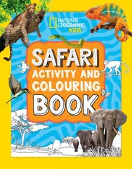 Safari Activity and Colouring Book cena un informācija | Grāmatas pusaudžiem un jauniešiem | 220.lv