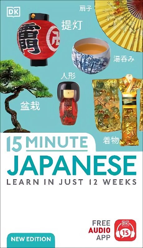 15 Minute Japanese: Learn in Just 12 Weeks cena un informācija | Svešvalodu mācību materiāli | 220.lv