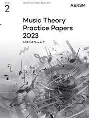 Music Theory Practice Papers 2023, ABRSM Grade 2 cena un informācija | Mākslas grāmatas | 220.lv