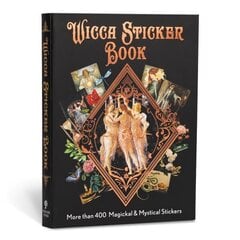 Wicca Sticker Book: More than 400 Magickal & Mystical Stickers cena un informācija | Pašpalīdzības grāmatas | 220.lv