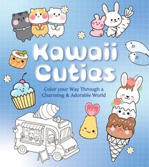 Kawaii Cuties: Color Your Way Through a Charming and Adorable World - More Than 100 Pages To Color! cena un informācija | Grāmatas par veselīgu dzīvesveidu un uzturu | 220.lv