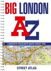 Big London A-Z Street Atlas cena un informācija | Ceļojumu apraksti, ceļveži | 220.lv