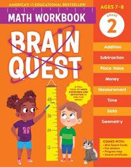 Brain Quest Math Workbook: 2nd Grade cena un informācija | Grāmatas pusaudžiem un jauniešiem | 220.lv